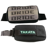 Bride Racing TKT Waist Bag Fanny Pack - Black Strap - Backpacks & Bags