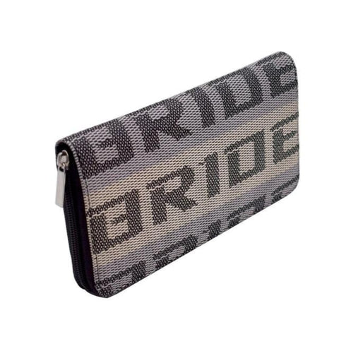Bride Wallet Racing JDM Bride Racing Zipper Wallet | Racing Seat Fabric Holder Case – Top ...