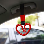 Broken Heart Tsurikawa JDM Hang Ring - RED