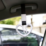 Broken Heart Tsurikawa JDM Hang Ring - WHITE