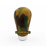 camo shift knob,camouflage shift knob,suede shift knob,universal shift knob,universal gear knob,universal gear shift knob,universal gear shifter