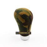 camo shift knob,camouflage shift knob,suede shift knob,universal shift knob,universal gear knob,universal gear shift knob,universal gear shifter