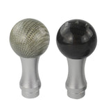 Carbon Fiber Ball Sphere Lever Gear Shift Knob Manual Transmission Universal - Top JDM Store