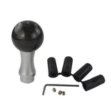 Carbon Fiber Ball Sphere Lever Gear Shift Knob Manual Transmission Universal - Top JDM Store