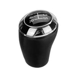 Chrome Black Leather 5/6 Speed MT Shift Knob Shifter for Mazda 3,5,6 Series CX-7 MX-5 - 5 Speed - Shift Knobs 8