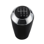 Chrome Black Leather 5/6 Speed MT Shift Knob Shifter for Mazda 3,5,6 Series CX-7 MX-5 - Shift Knobs 3