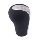 Chrome Leather MT Shift Knob 5 Speed Gear Shifter for Toyota Corolla Verso RAV4 Yaris 92-09 - Shift Knobs 3