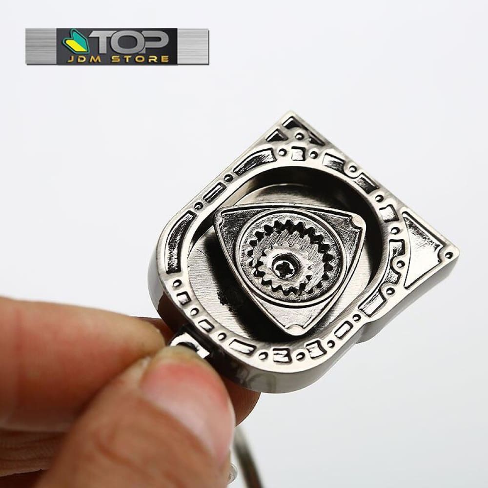 Powertrain Keychain Classic Rotary Engine Keychain Solid - Top JDM Store