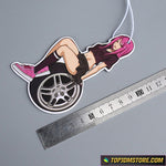 College Car Girl Air Freshener - Fresheners
