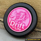 Drift for Life Horn Button