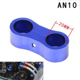 Dual Stepped Billet Braided Hose Separator Clamp Cable Fastener AN4 11MM/AN6 14MM/AN8 16MM/AN10 20MM - Top JDM Store