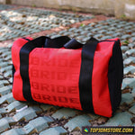 JDM Duffle Bag Bride Racing Black - Red - Backpacks & Bags 16