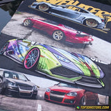 Euro Magic JDM Car Towel 75cm x 35cm - Car Towels 9