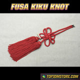 JP Fusa Kiku Knot Red - fusa kiku 1