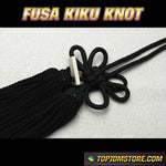 JP Fusa Kiku Knot Black - Black - 2