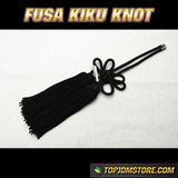 JP Fusa Kiku Knot Black - Black - 1