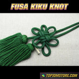JP Fusa Kiku Knot Green - fusa kiku 2