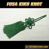 JP Fusa Kiku Knot Green - fusa kiku 1