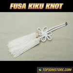 JP Fusa Kiku Knot White - fusa kiku 1