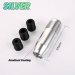 JDM Gear Shift Knob Mugen Power - Silver - Shift Knobs 12