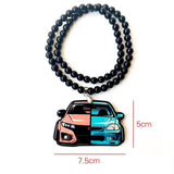 JDM Car Two Generation Front Badge Emblem Pendant Accessory - Top JDM Store