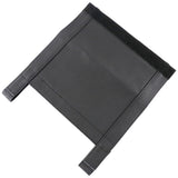 Genuine Leather Bucket Seat Side Thigh Protector - Black - car accessories