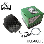 vw golf boss kit,hub sports,hub sports boss kit,quick release hub,short steering wheel hub,steering wheel hub,steering wheel hub kit,nrg hub adapter,steering wheel adapter,steering wheel control adapter,nrg quick release steering wheel,quick release boss kit,6 bolt steering wheel adapter