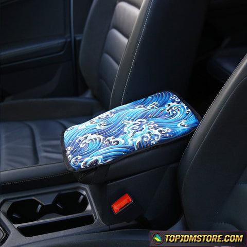 The Great Wave off Kanagawa Console Cover - accessories