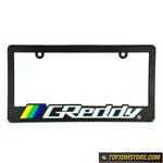 greddy license plate frame,spoon sports license plate framejdm license plate frame,tuner license plate frames,license plate holder,custom license plate frames,front license plate bracket,license plate bracket,number plate frame,license plate mount,car license plate frame