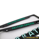 TKT Go For Green License Plate Frame - Frames