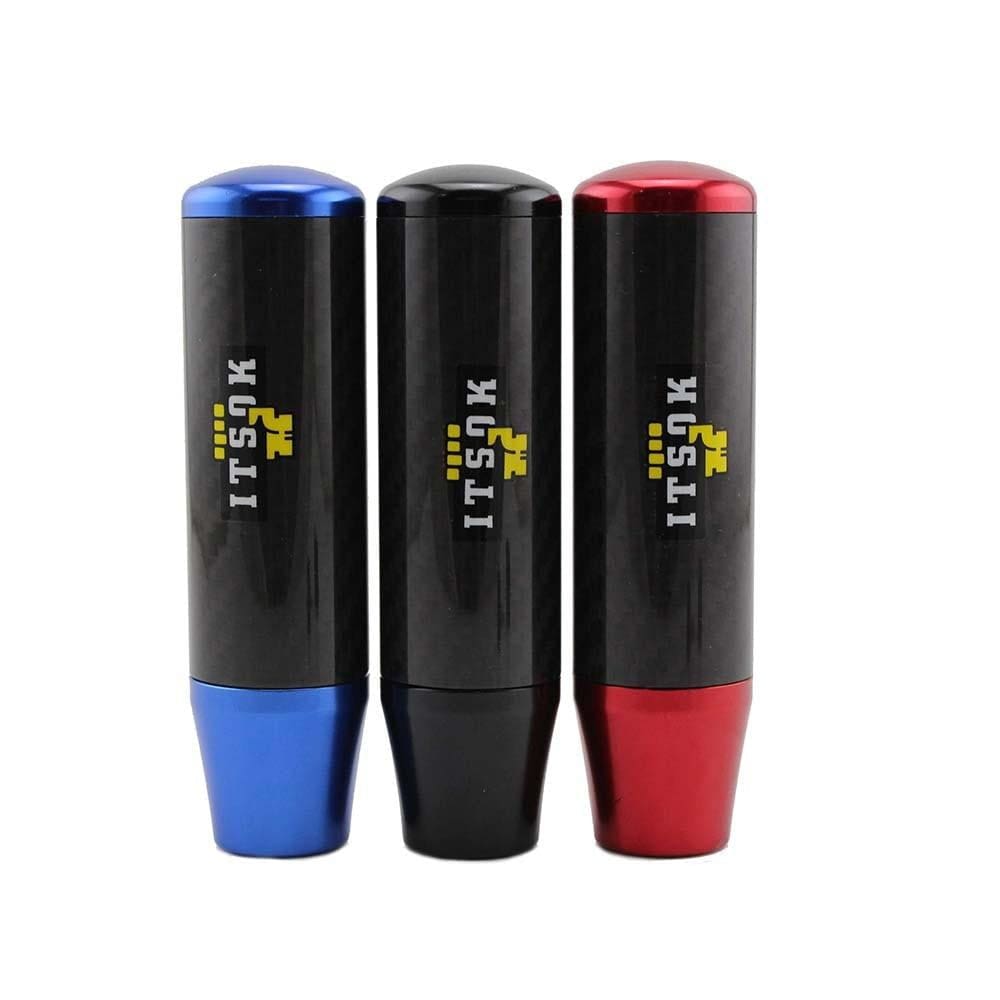 ITSOK Carbon Fiber Shift Knob 130mm | Universal JDM Shifter – Top JDM Store