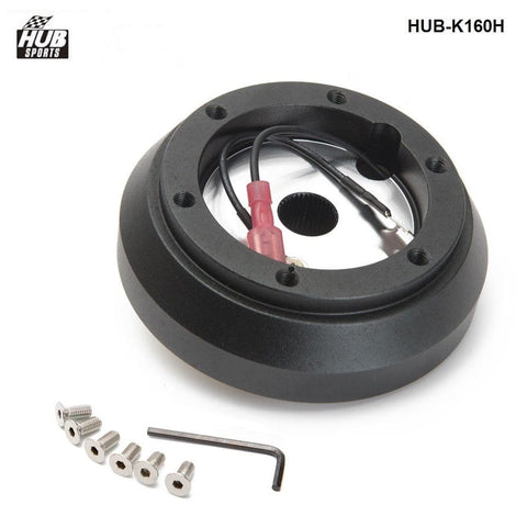 hyundai kia mazda boss kit,hub sports,hub sports boss kit,quick release hub,short steering wheel hub,steering wheel hub,steering wheel hub kit,nrg hub adapter,steering wheel adapter,steering wheel control adapter,nrg quick release steering wheel,quick release boss kit,6 bolt steering wheel adapter