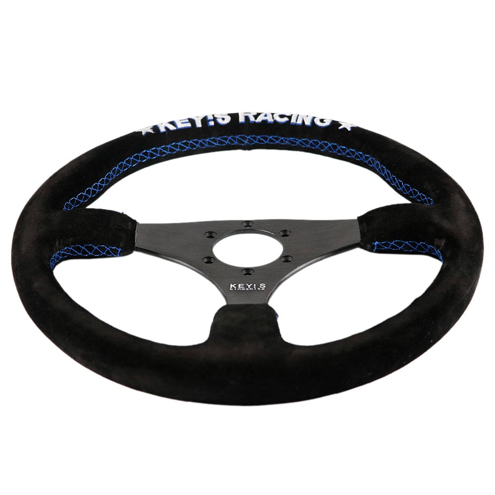 Keys Racing 330mm KEY'S Racing Steering Wheel | 350mm Suede Kinoshita Spec – Top JDM Store