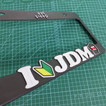 I LOVE JDM License Plate Frame - Frames