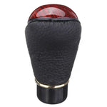 Luxury Wood Grain and Leather Manual Gear Shift Knob Universal Fit with Adapters - Shift Knobs 9