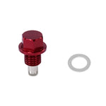 Magnetic Oil Drain Plug Bolt M12x1.5 M12x1.25 M14x1.5 - Red / M12x1.25 - Engine 2
