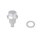 Magnetic Oil Drain Plug Bolt M12x1.5 M12x1.25 M14x1.5 - Silver / M12x1.25 - Engine 7