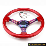neo chrome steering wheel,rg steering wheel,quick release steering wheel,grip royal steering wheel,detachable steering wheel,removable steering wheel,aftermarket steering wheel,jdm steering wheel,racing steering wheel,steering wheel for sale