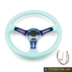 neo chrome steering wheel,rg steering wheel,quick release steering wheel,grip royal steering wheel,detachable steering wheel,removable steering wheel,aftermarket steering wheel,jdm steering wheel,racing steering wheel,steering wheel for sale