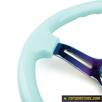 neo chrome steering wheel,rg steering wheel,quick release steering wheel,grip royal steering wheel,detachable steering wheel,removable steering wheel,aftermarket steering wheel,jdm steering wheel,racing steering wheel,steering wheel for sale