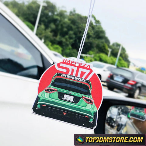 Modified Green Impreza STI Air Freshener - Air Fresheners 1