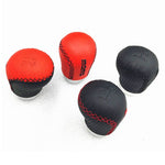 MOMO Leather Stitched Shift Knob Short 5MT - Shift Knobs 6