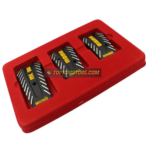 momo pedale MOMO Pedals Nero Manual Set | Gas Brake Clutcg