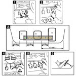 MOMO R3000 Anti-Slip Racing Pedals Set MT - Pedal Covers 6