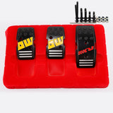 MOMO R3000 Anti-Slip Racing Pedals Set MT - Black - Pedal Covers