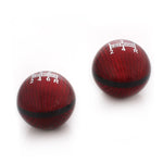 Mugen Red Carbon Fiber Round Shift Knob - Shift Knobs 8