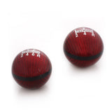 Mugen Red Carbon Fiber Round Shift Knob - Shift Knobs 8
