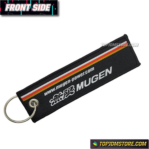 Mugen Key Chain Jet Tag Black - Keychains 1