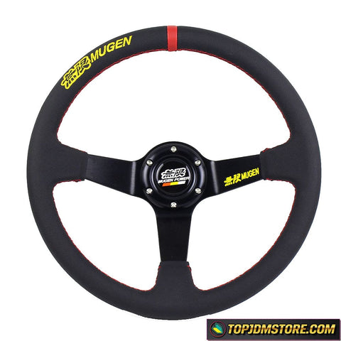 mugen steering wheel,jdm steering wheel,leather steering wheel,racing steering wheel,drift steering wheel,aftermarket steering wheel,race car steering wheel,cheap steering wheel