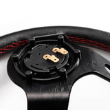 Mugen Power Black Racing Steering Wheen Horn Push Button Honda - Top JDM Store